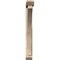 Ekena Millwork Thorton Slat Smooth Bracket w/ Offset Brace, Douglas Fir, 5 1/2"W x 36"D x 48"H BKT0604X36X48THR06SDF - alternate 3